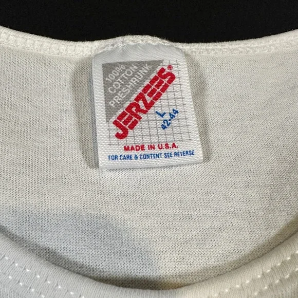 Vtg YMCA‎ Tank Top Jerzees L 90s Portland Maine Spirit Mind Body USA Made Logo